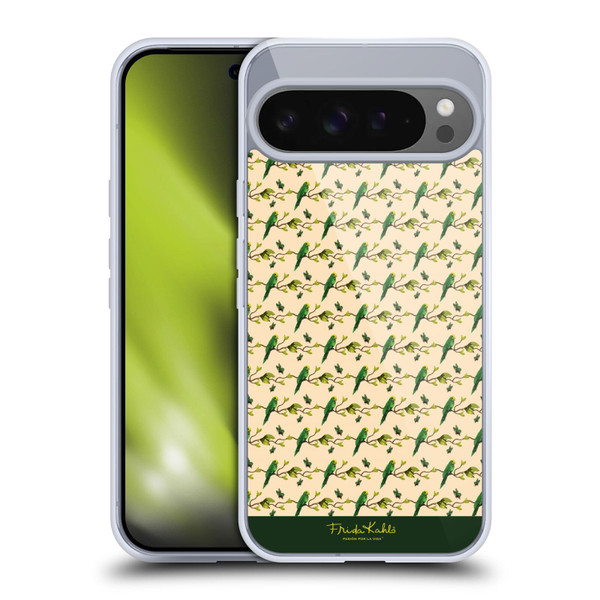 Frida Kahlo Tropical Herb Soft Gel Case for Google Pixel 9 Pro XL