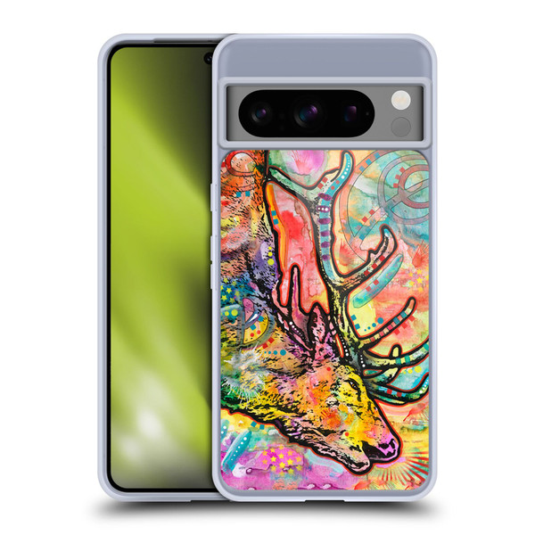 Dean Russo Wildlife 3 Stag Soft Gel Case for Google Pixel 8 Pro
