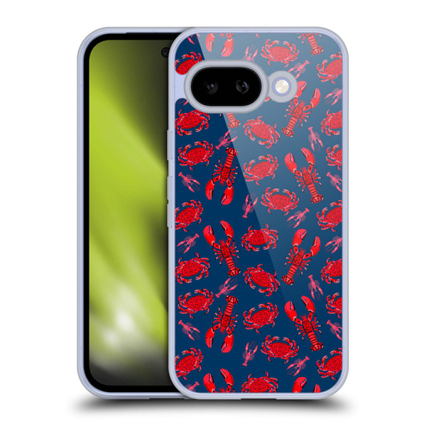 Andrea Lauren Design Sea Animals Crablets Soft Gel Case for Google Pixel 9A
