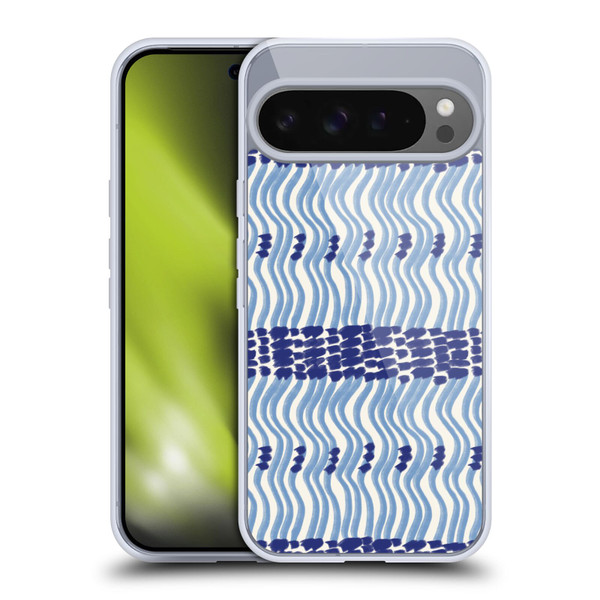 Gabriela Thomeu Art Wiggle Lines Soft Gel Case for Google Pixel 9 Pro XL