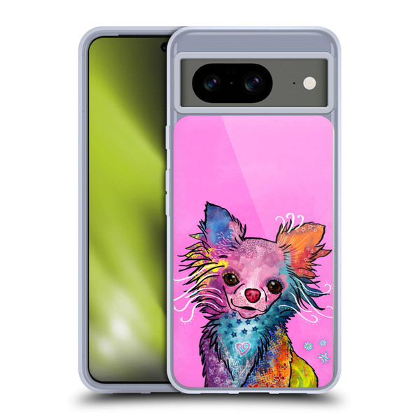Duirwaigh Animals Chihuahua Dog Soft Gel Case for Google Pixel 8