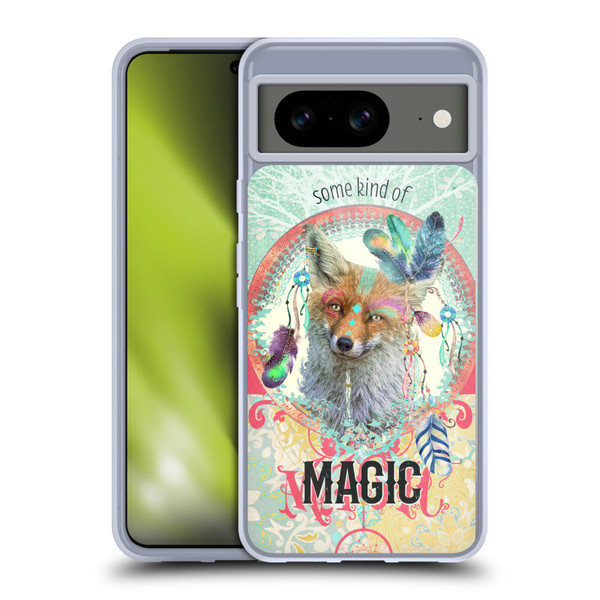 Duirwaigh Boho Animals Fox Soft Gel Case for Google Pixel 8