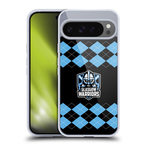 Glasgow Warriors Logo 2 Argyle Soft Gel Case for Google Pixel 9 Pro XL