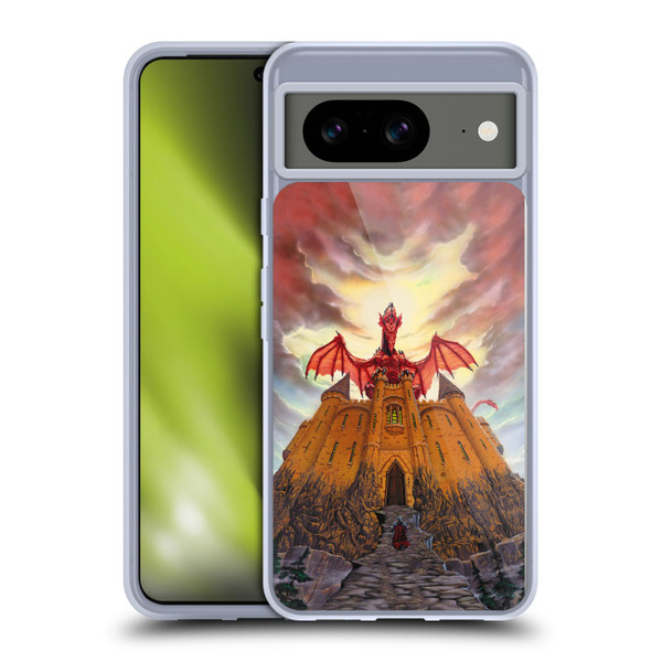 Ed Beard Jr Dragon Friendship Lord Magic Castle Soft Gel Case for Google Pixel 8