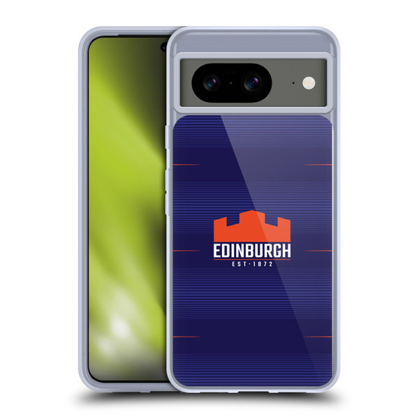 Edinburgh Rugby 2023/24 Crest Kit Home Soft Gel Case for Google Pixel 8
