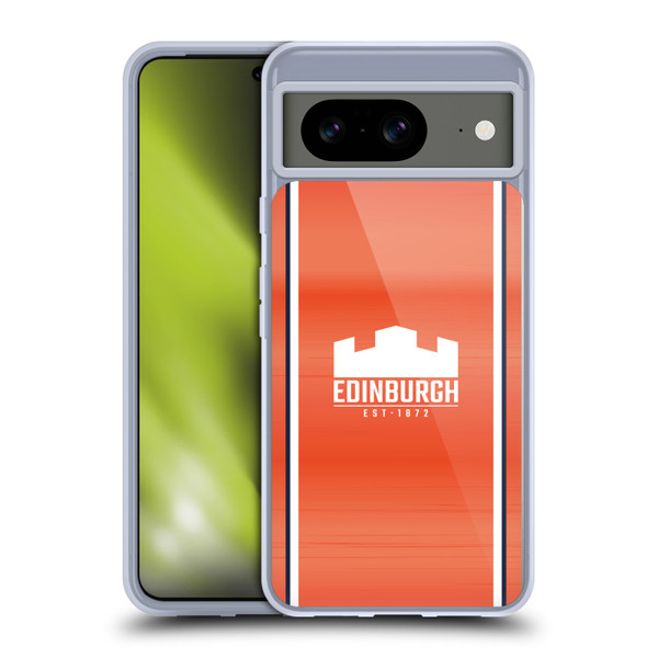 Edinburgh Rugby 2024/25 Crest Kit Away Soft Gel Case for Google Pixel 8