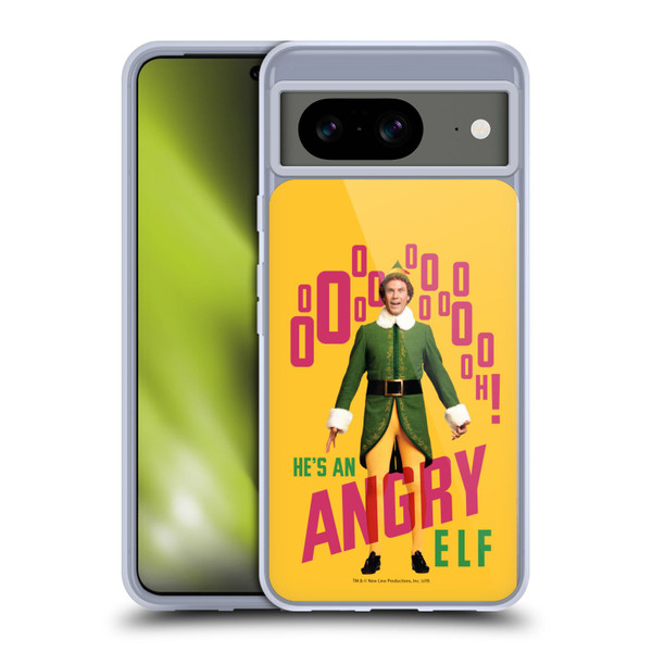 Elf Movie Graphics 2 Angry Elf Soft Gel Case for Google Pixel 8