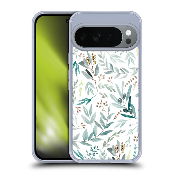 Anis Illustration Bloomers Eucalyptus Soft Gel Case for Google Pixel 10