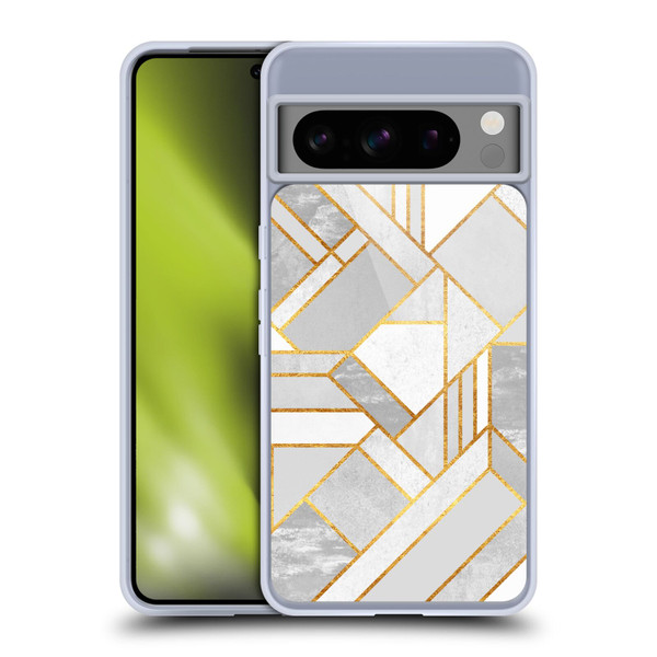 Elisabeth Fredriksson Geometric Design And Pattern Gold City Soft Gel Case for Google Pixel 8 Pro