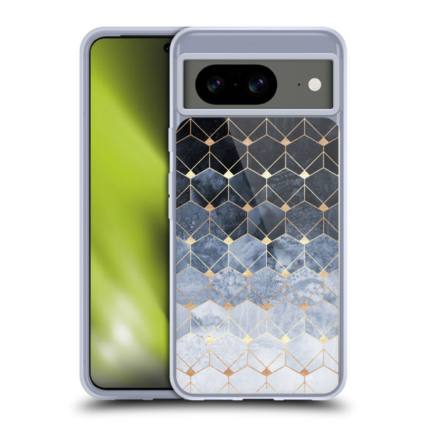 Elisabeth Fredriksson Sparkles Hexagons And Diamonds Soft Gel Case for Google Pixel 8