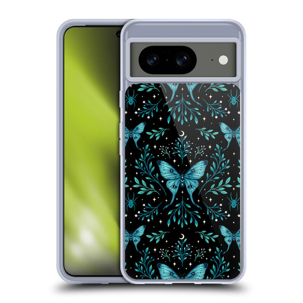 Episodic Drawing Art Butterfly Pattern Soft Gel Case for Google Pixel 8