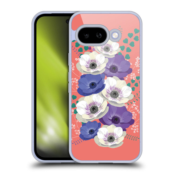 Anis Illustration Flowers Bouquet 4 Soft Gel Case for Google Pixel 9A