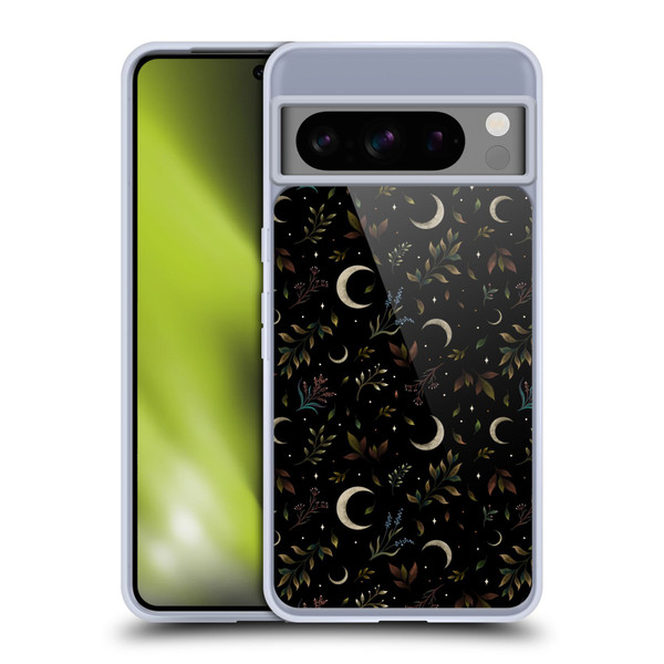 Episodic Drawing Pattern Crescent Moon Soft Gel Case for Google Pixel 8 Pro