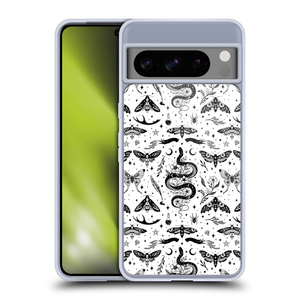 Episodic Drawing Pattern Flash Tattoo Soft Gel Case for Google Pixel 8 Pro