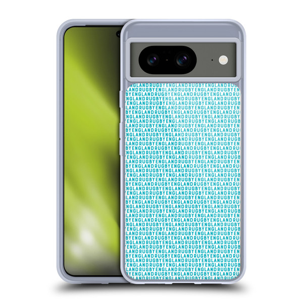 England Rugby Union History Pattern Soft Gel Case for Google Pixel 8
