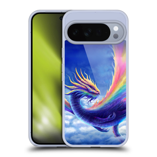 Anthony Christou Art Rainbow Dragon Soft Gel Case for Google Pixel 10 Pro XL