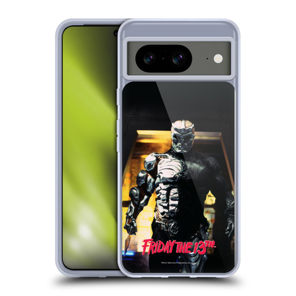 Friday the 13th: Jason X Graphics Jason Cyborg Soft Gel Case for Google Pixel 8