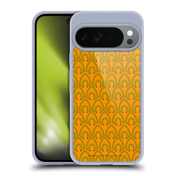Aquaman DC Comics Logo Pattern Soft Gel Case for Google Pixel 10