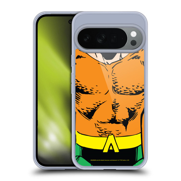 Aquaman DC Comics Logo Uniform Soft Gel Case for Google Pixel 10