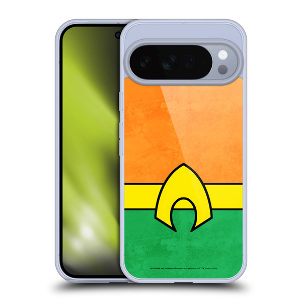 Aquaman DC Comics Logo Uniform 2 Soft Gel Case for Google Pixel 10 Pro XL