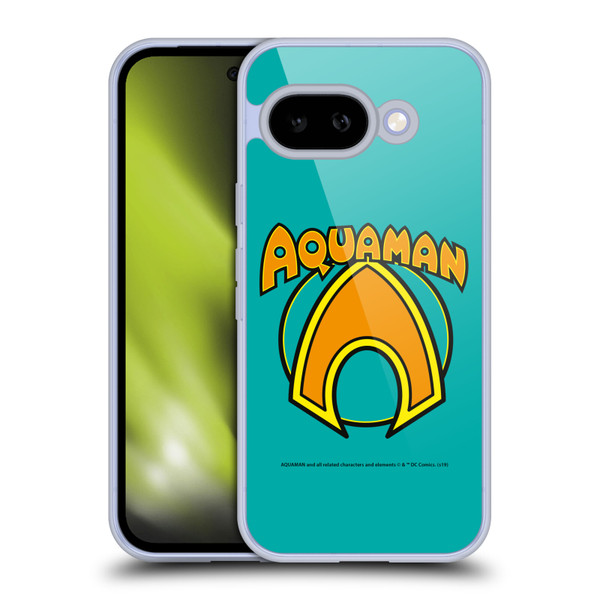 Aquaman DC Comics Logo Classic Soft Gel Case for Google Pixel 9A
