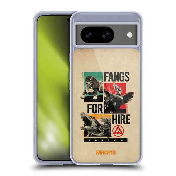 Far Cry 6 Graphics Fangs For Hire Soft Gel Case for Google Pixel 8