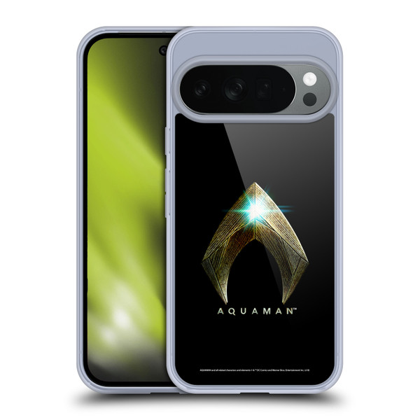 Aquaman Movie Logo Main Black Soft Gel Case for Google Pixel 10