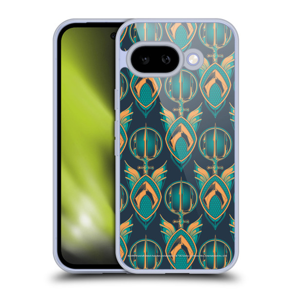 Aquaman Movie Logo Pattern Soft Gel Case for Google Pixel 9A