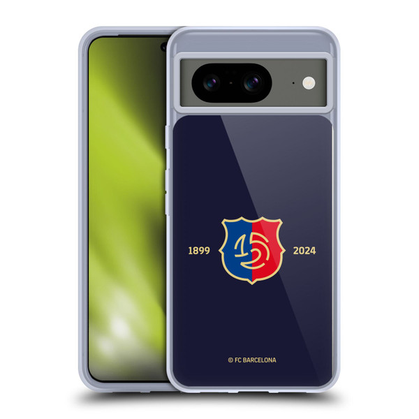 FC Barcelona 125th Anniversary Logo Stack Soft Gel Case for Google Pixel 8