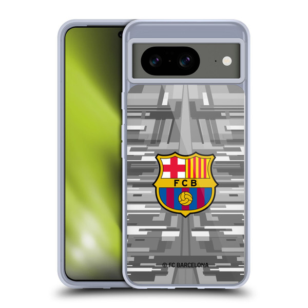 FC Barcelona 2019/20 Crest Kit Away Goalkeeper Soft Gel Case for Google Pixel 8