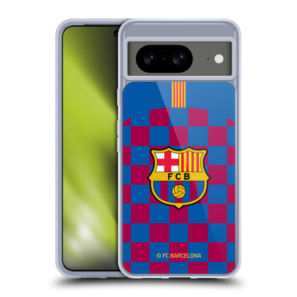 FC Barcelona 2019/20 Crest Kit Home Soft Gel Case for Google Pixel 8