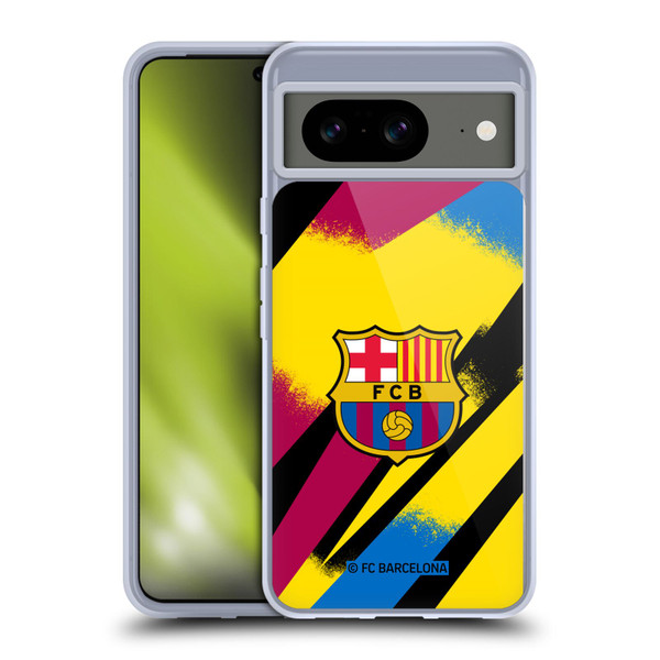 FC Barcelona 2019/20 Crest Kit Third Goalkeeper Soft Gel Case for Google Pixel 8