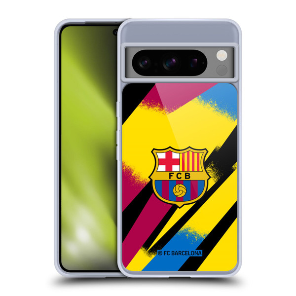 FC Barcelona 2019/20 Crest Kit Third Goalkeeper Soft Gel Case for Google Pixel 8 Pro
