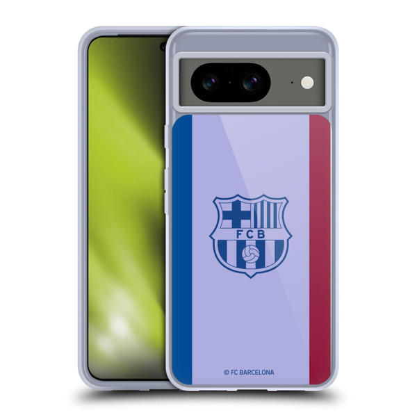 FC Barcelona 2021/22 CREST KIT Away Soft Gel Case for Google Pixel 8