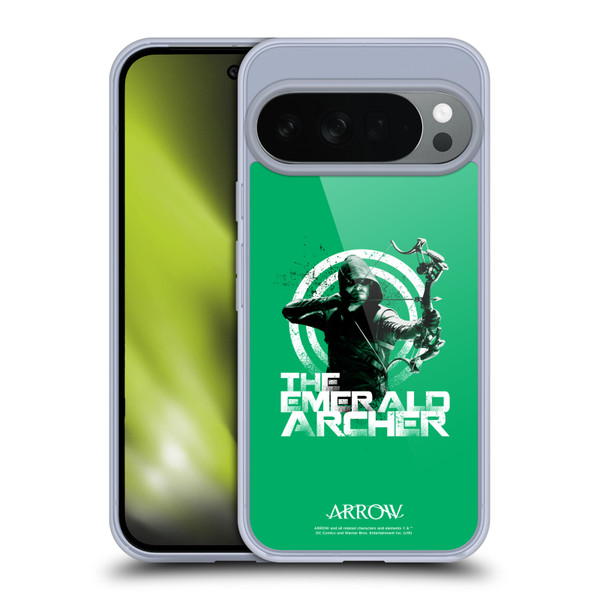 Arrow TV Series Graphics The Emerald Archer Soft Gel Case for Google Pixel 10