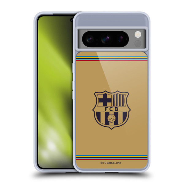 FC Barcelona 2022/23 Crest Kit Away Soft Gel Case for Google Pixel 8 Pro