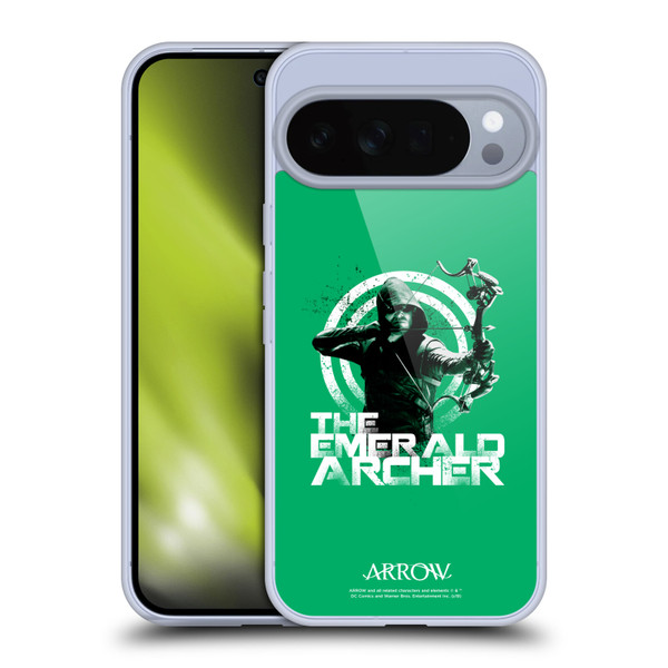 Arrow TV Series Graphics The Emerald Archer Soft Gel Case for Google Pixel 10 Pro XL