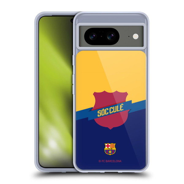 FC Barcelona Culé  Badge Soft Gel Case for Google Pixel 8