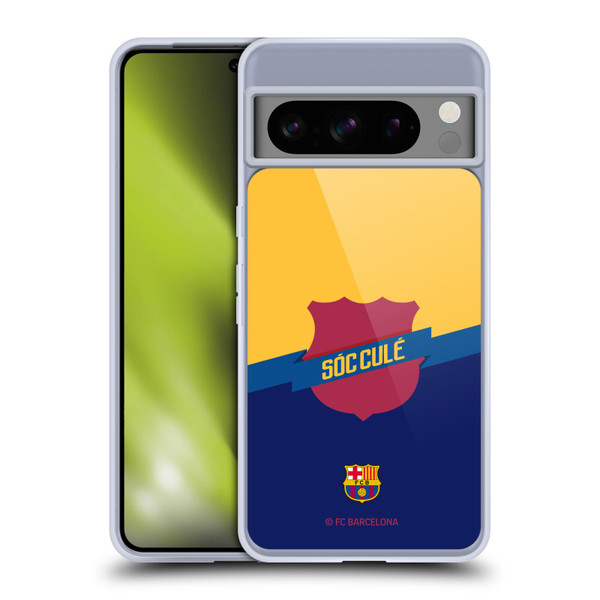 FC Barcelona Culé  Badge Soft Gel Case for Google Pixel 8 Pro
