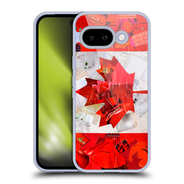 Artpoptart Flags Canada Soft Gel Case for Google Pixel 9A