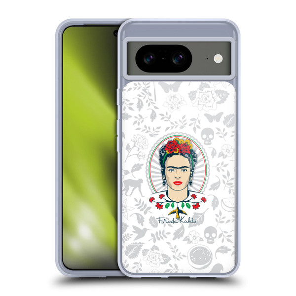 Frida Kahlo Icons Portrait Soft Gel Case for Google Pixel 8