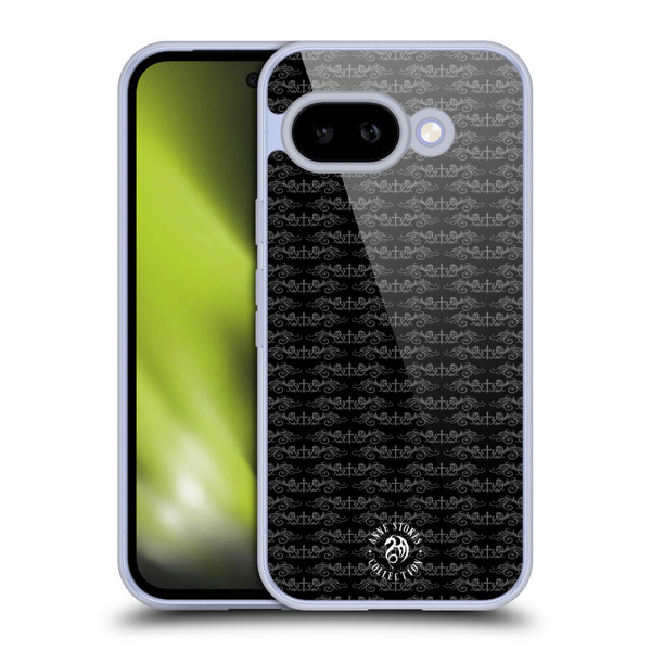 Anne Stokes Dark Hearts Gothic Rose Pattern Soft Gel Case for Google Pixel 9A