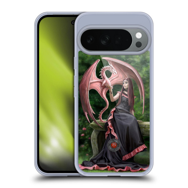 Anne Stokes Dragon Friendship Elegant Soft Gel Case for Google Pixel 10
