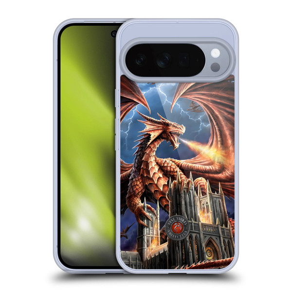 Anne Stokes Dragons Fury Soft Gel Case for Google Pixel 10 Pro XL