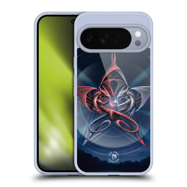 Anne Stokes Dragons 3 Pentagram Soft Gel Case for Google Pixel 10 Pro XL