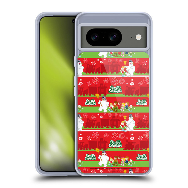 Frosty the Snowman Movie Patterns Pattern 1 Soft Gel Case for Google Pixel 8