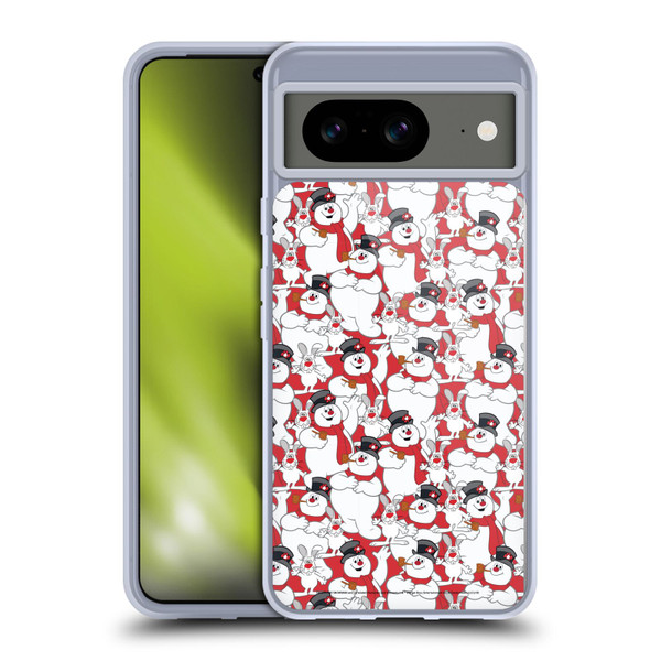 Frosty the Snowman Movie Patterns Pattern 4 Soft Gel Case for Google Pixel 8