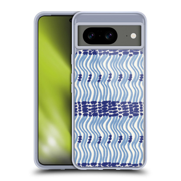 Gabriela Thomeu Art Wiggle Lines Soft Gel Case for Google Pixel 8