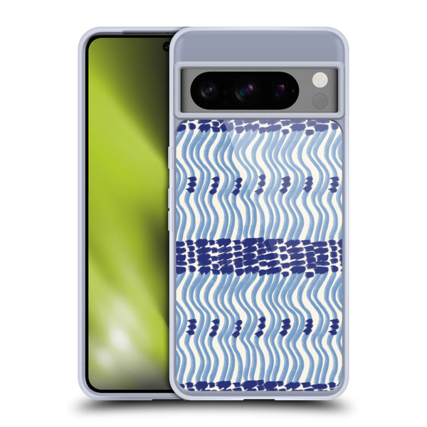 Gabriela Thomeu Art Wiggle Lines Soft Gel Case for Google Pixel 8 Pro