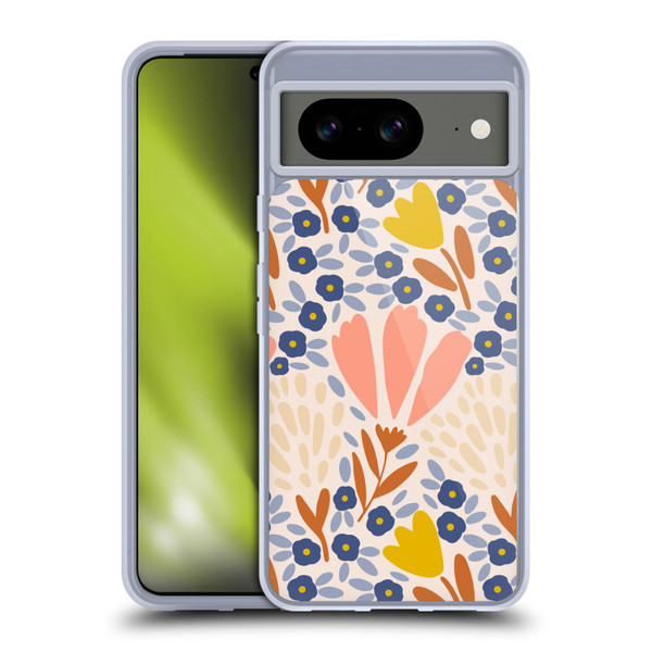 Gabriela Thomeu Floral Spring Flower Field Soft Gel Case for Google Pixel 8
